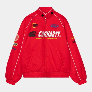 Bunda Carhartt WIP Haddon Racing Jacket Červená | A252008_9, 0