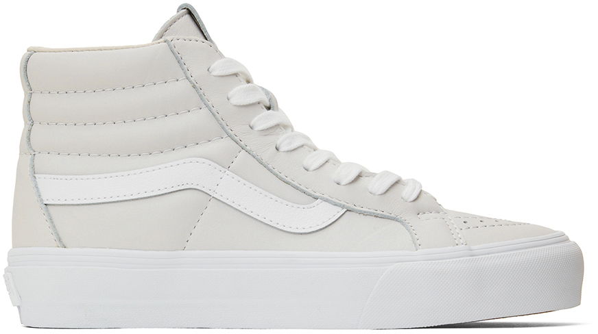 Tenisky a topánky Vans Sk8-Hi Reissue VLT LX Biela | VN0A4BVH9HA, 0