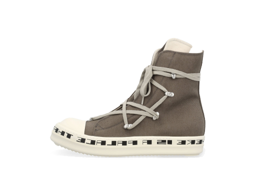 Tenisky a topánky Rick Owens DRKSHDW Hexa High Dust "Milk Black" Béžová | DU02C5805 DOEP8 34119