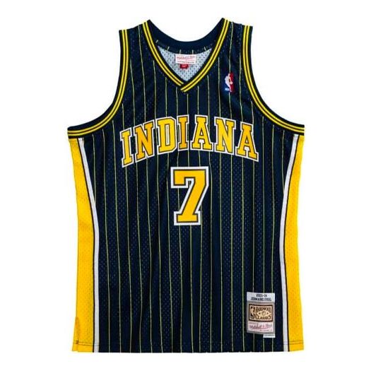 Dres Mitchell & Ness Mitchell & Ness Swingman Jersey Indiana Pacers Jermaine O'Neal Modrá | SMJYLG19114-IPANAVY03JON, 0