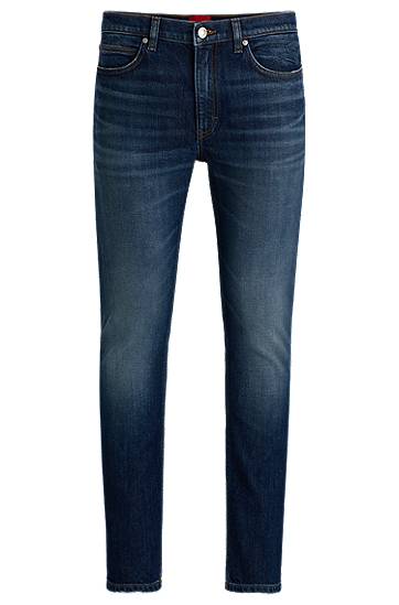 Džínsy BOSS Extra-Slim Fit Stretch Denim Jeans Modrá | 50530569, 0