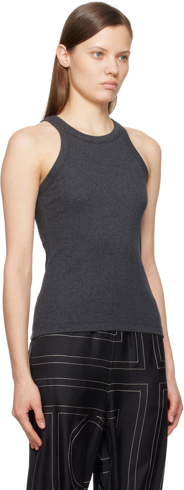 Tielko TOTEME TOTEME Curved Rib Tank Top Šedá | 243-WRT1129-FB0246, 1