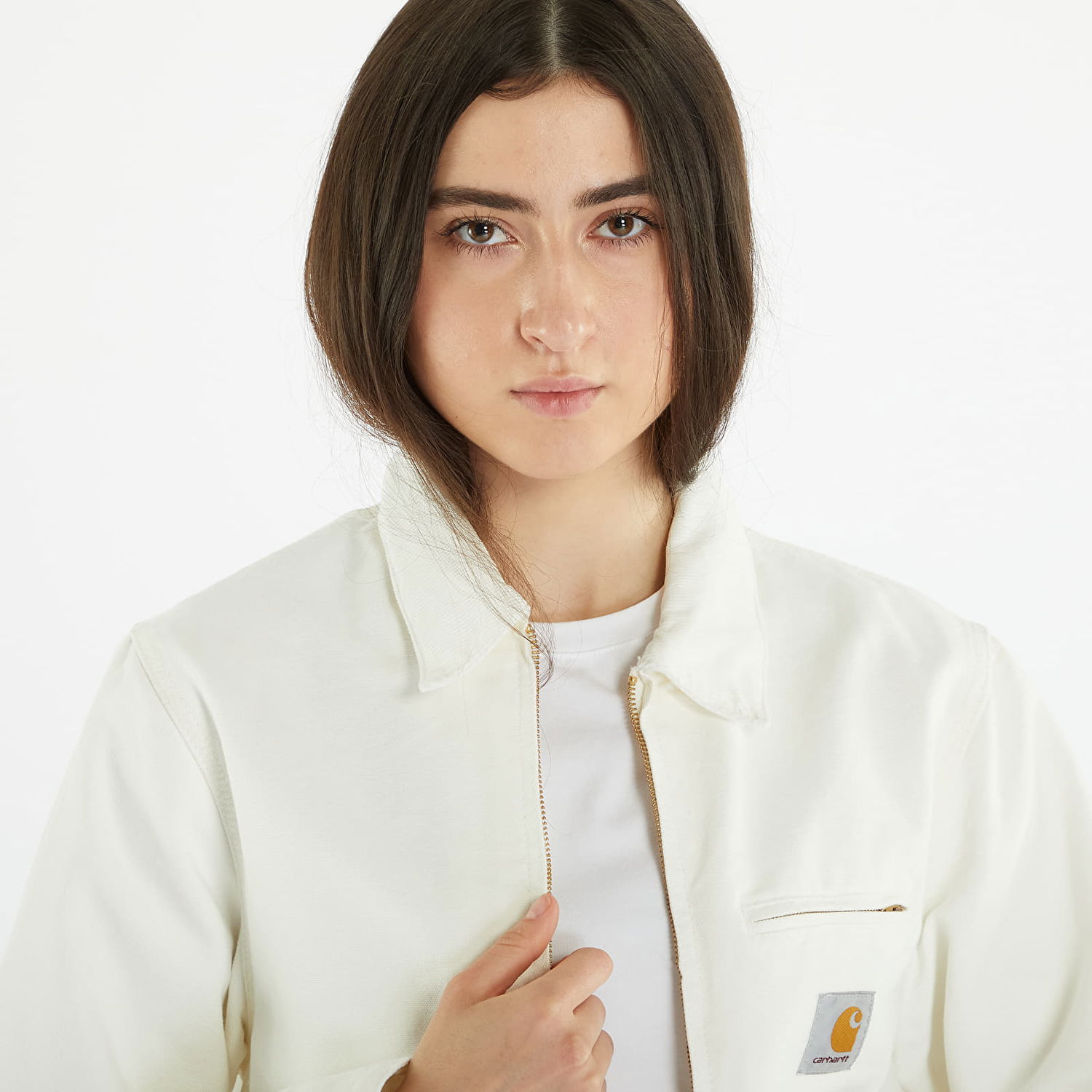 Bunda Carhartt WIP Detroit Jacket Biela | I031947.0DJ06, 1
