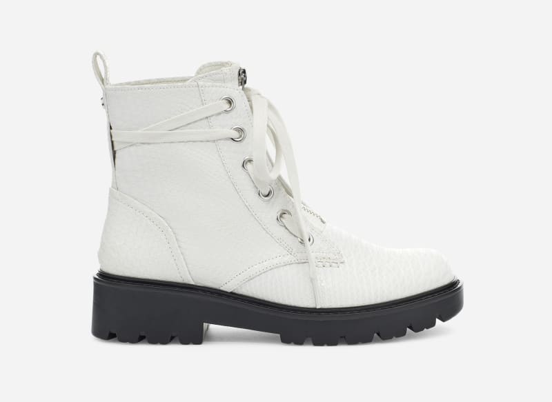 Tenisky a topánky UGG Daren Faux Leather Boots Biela | 1109569-WEXT, 0