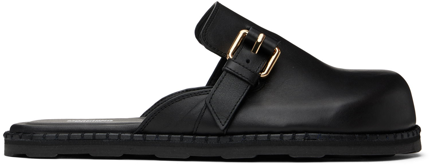 Oblečenie Moschino Moschino Leather Mule Loafers Čierna | 251 MB10152G0M GA0 000, 0