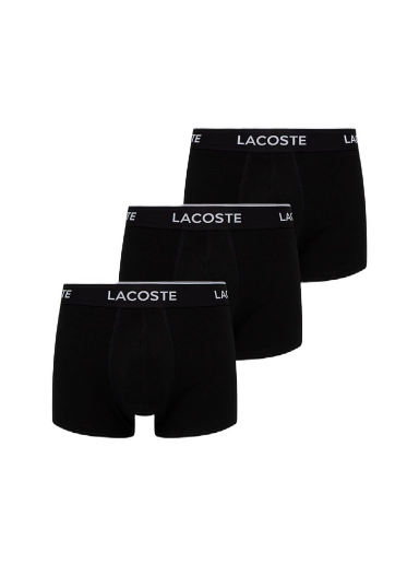 Boxerky Lacoste 3Pack Casual Cotton Stretch Boxers Čierna | 5H3389