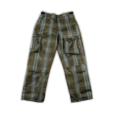 Nohavice Supreme GORE-TEX Tech Pant Zelené | FW21P14 OLIVE PLAID, 0