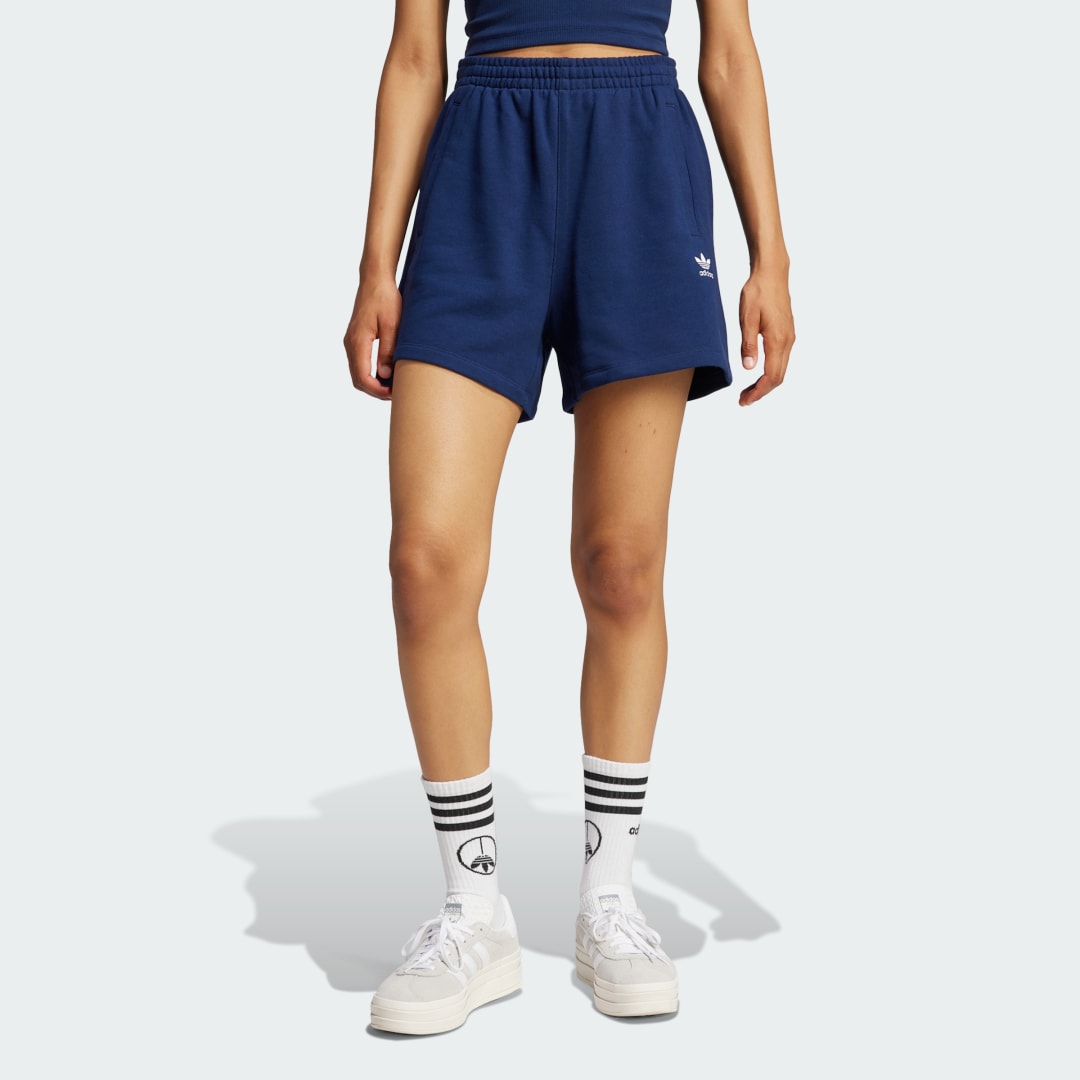Šortky adidas Performance French Terry Shorts Modrá | JC8976, 0
