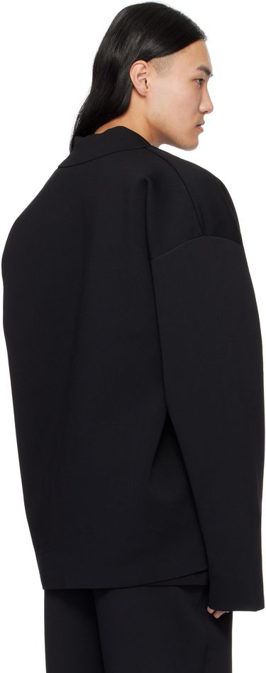 Sveter Maison MIHARA YASUHIRO MIHARA YASUHIRO Milan Rib Blazer Čierna | I13JK024, 2