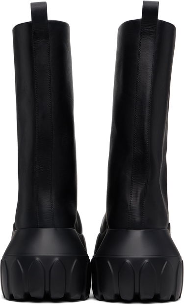 Tenisky a topánky Rick Owens Rick Owens Hollywood Flared Mega Tractor Boots Čierna | RR01E5864 LCH, 1