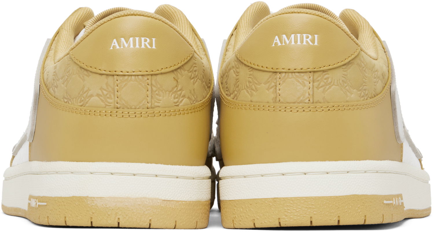 Tenisky a topánky AMIRI Debossed MA Quad Skel Top Low Žltá | AMFOSR1115, 1