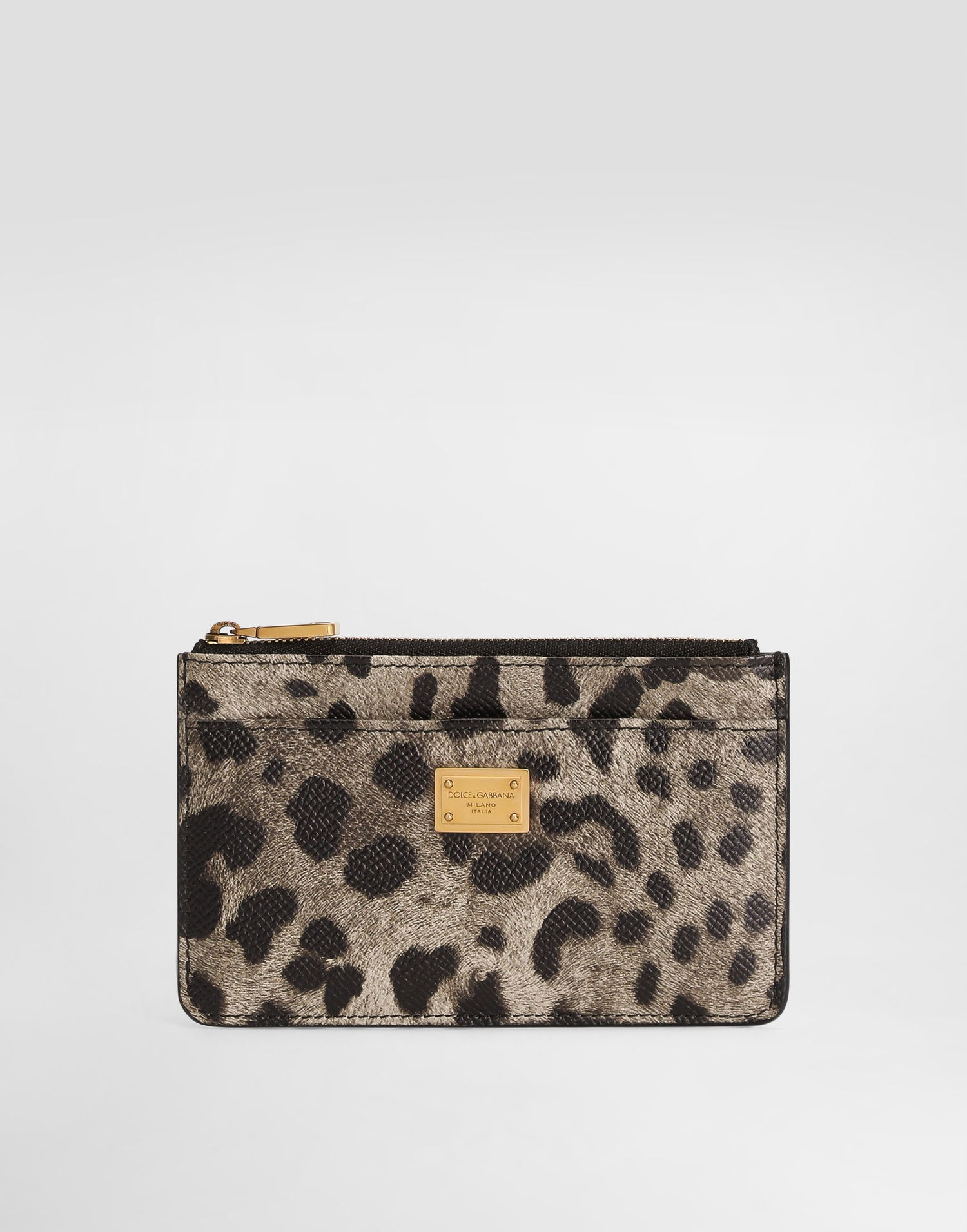 Peňaženka Dolce & Gabbana Leopard-print Dauphine Calfskin Card Holder Rôznofarebný | BI1261AX566HY13M, 0