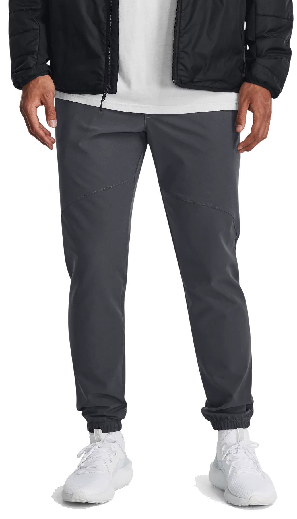 Nohavice a džínsy Under Armour Stretch Woven Cold Weather Šedá | 1379683-012, 0
