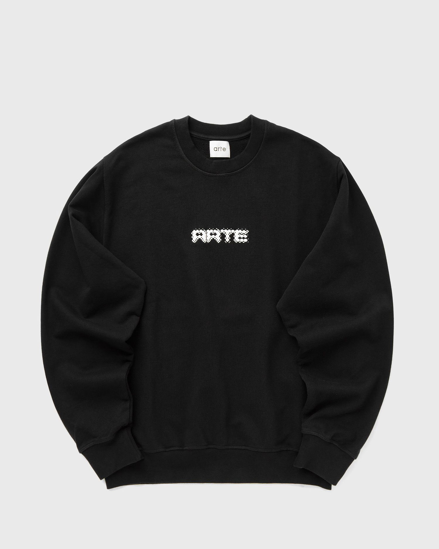Mikina Arte Antwerp Pixel Crewneck Sweatshirt Čierna | AW25-196C-001, 0