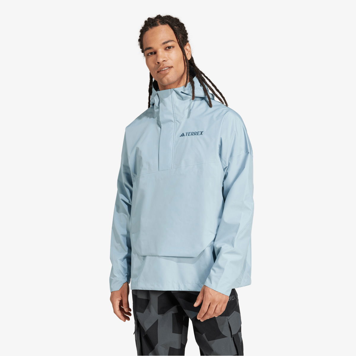 Vetrovka adidas Performance Terrex Xploric 2.5L Climaproof Windbreaker Modrá | JD8347, 1