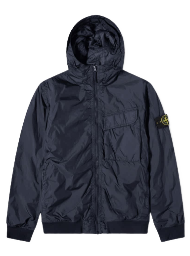 Bunda Stone Island Pocket Detail Crinkle Reps Jacket Čierna | 771540723-V0020