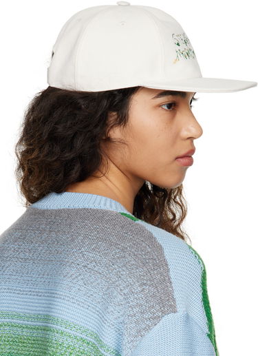 Šiltovka Stella McCartney Stella McCartney Embroidered Cap Biela | 570194WP0172, 2