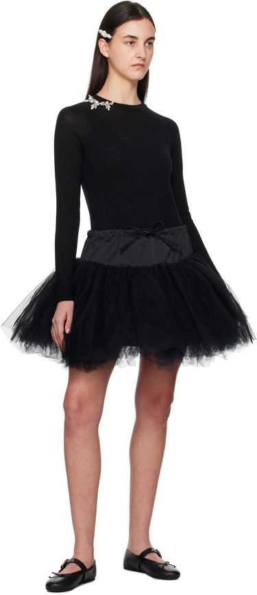 Sveter Simone Rocha Simone Rocha Classic Wool Pullover Čierna | KMK22B 0647, 3
