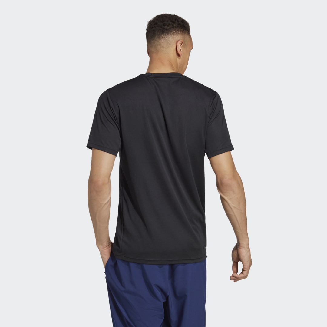 Tričko adidas Performance Train Essentials Training T-Shirt Čierna | IC7428, 1