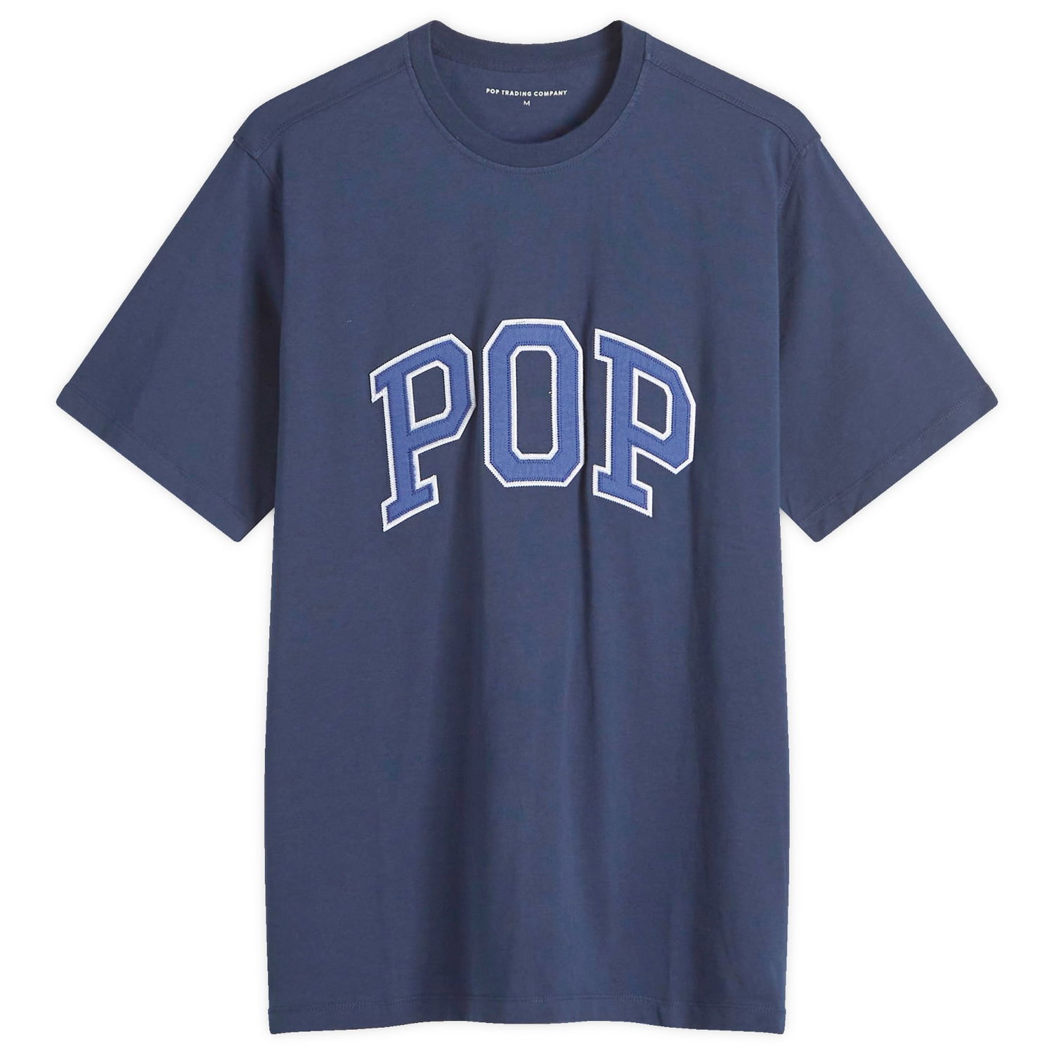 Tričko Pop Trading Company Arch Logo T-Shirt Modrá | POPAW24-02-015, 0