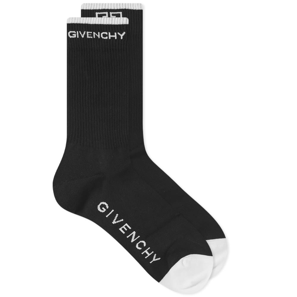 Ponožky Givenchy 4G Logo Socks Čierna | BMB02A4037-004, 0
