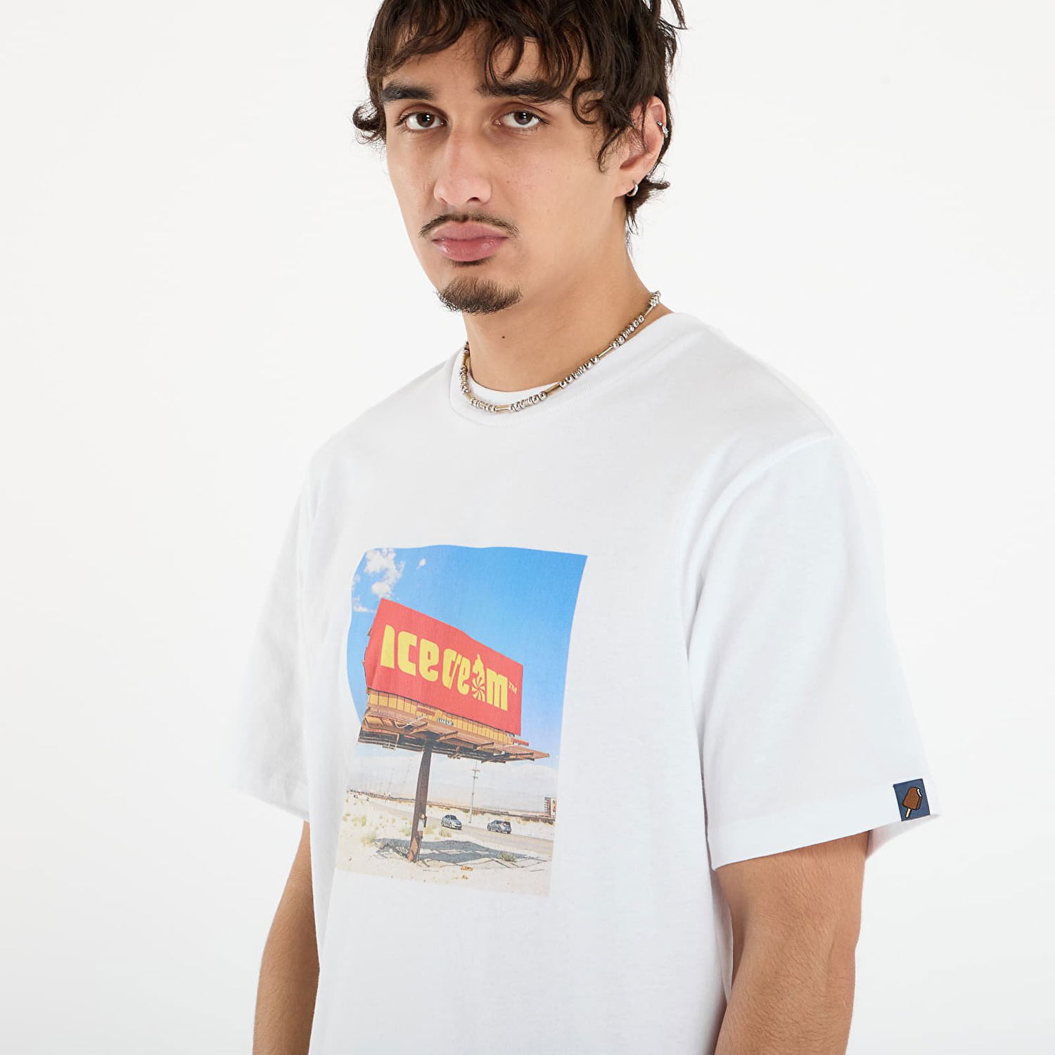 Tričko BILLIONAIRE BOYS CLUB Billionaire Boys Club Icecream Billboard T-Shirt Biela | IC25442 White, 1