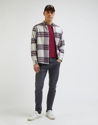 Košeľa Lee Riveted Shirt Béžová | 112341786:XXL:REG, 0