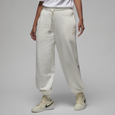 Tepláky Jordan Flight Fleece Winterized Trousers Biela | FD7234-133, 1