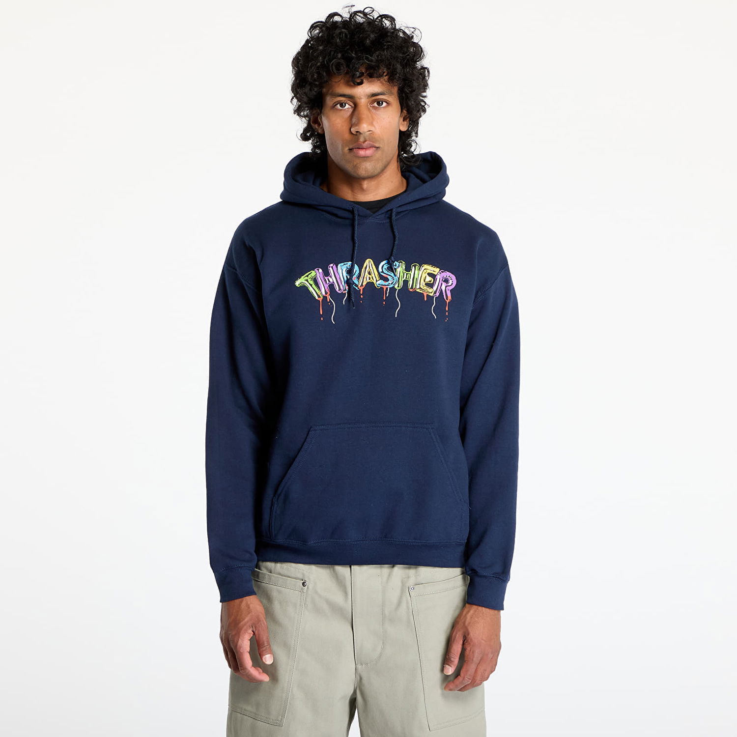 Mikina Thrasher Thrasher Balloons Hoodie Navy | 145694, 0