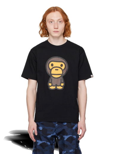 Tričko BAPE Big Baby Milo T-Shirt Čierna | 002TEJ801002M