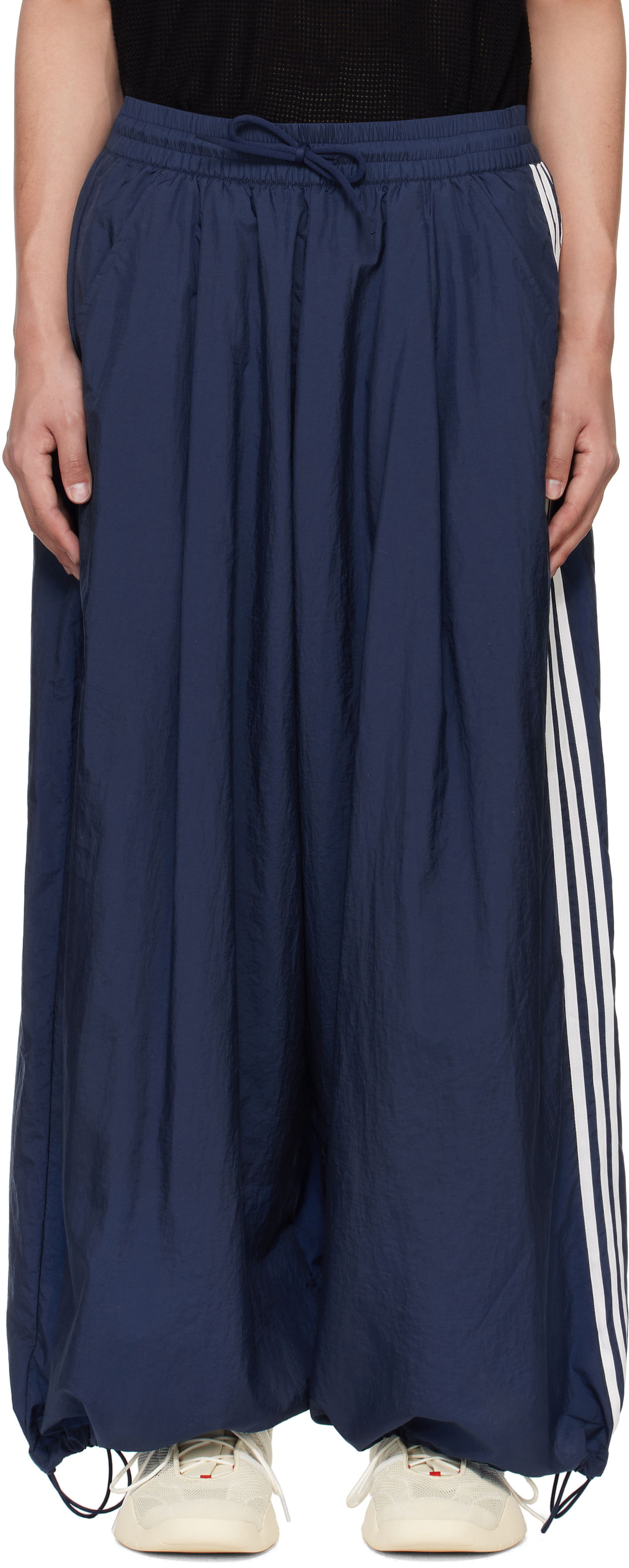 Tepláky Y-3 Y-3 3-Stripes Track Pants Modrá | JM7787, 0