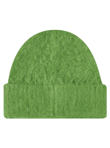 Kulicha Acne Studios Kameo Solid Brushed Beanie Pear Green Zelené | C40305-CPI