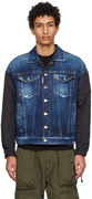 Dsquared2 Dropped Shoulder Denim Jacket