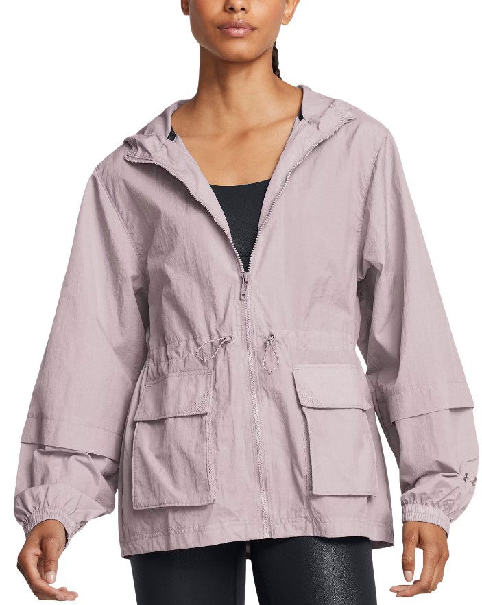 Vetrovka Under Armour Lightweight Hooded Women's Anorak Jacket Fialová | 1386455-015, 0