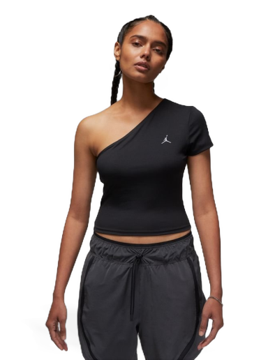 Tričko Jordan Dri-FIT Asymmetrical Top Čierna | DV1267-010