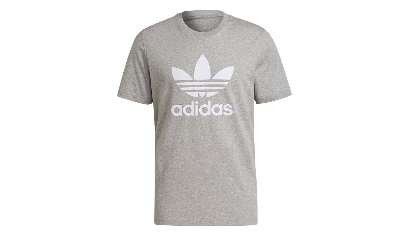 Tričko adidas Originals Adicolor Classics Trefoil Tee Šedá | H06643, 0