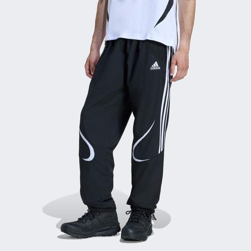 Nohavice adidas Performance Teamgeist Adicolor Panelled Track Pants Čierna | KD5863