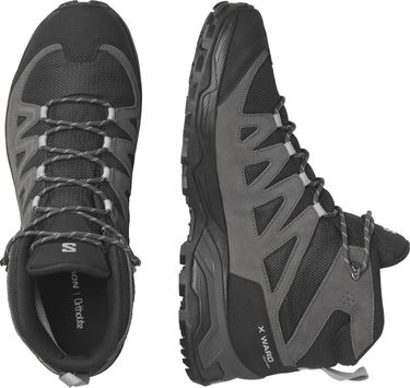 Tenisky a topánky Salomon X Ward Leather Mid Gtx Šedá | L47181700, 4