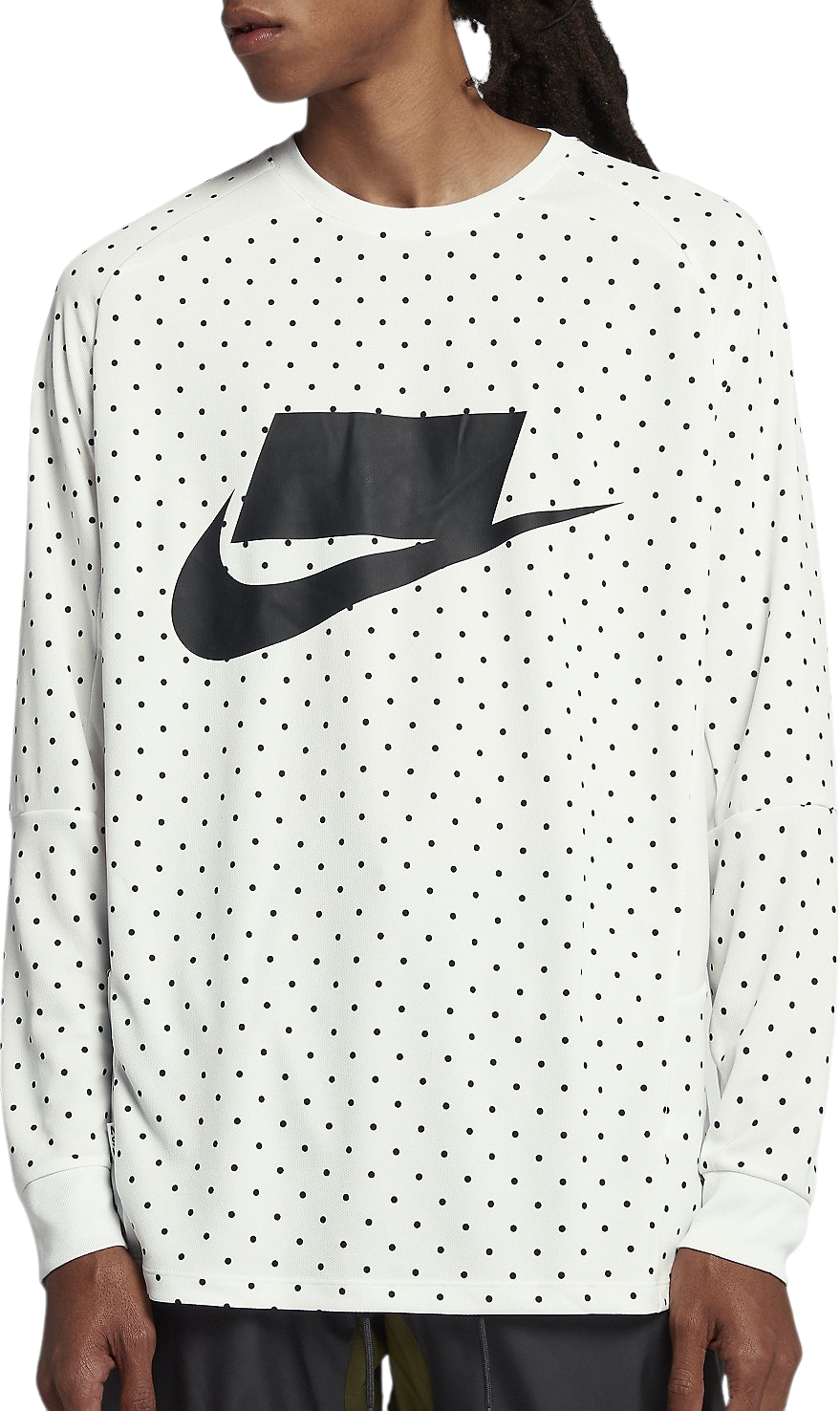 Tričko Nike NSW Long Sleeve Knit Top Biela | 930325-121, 0