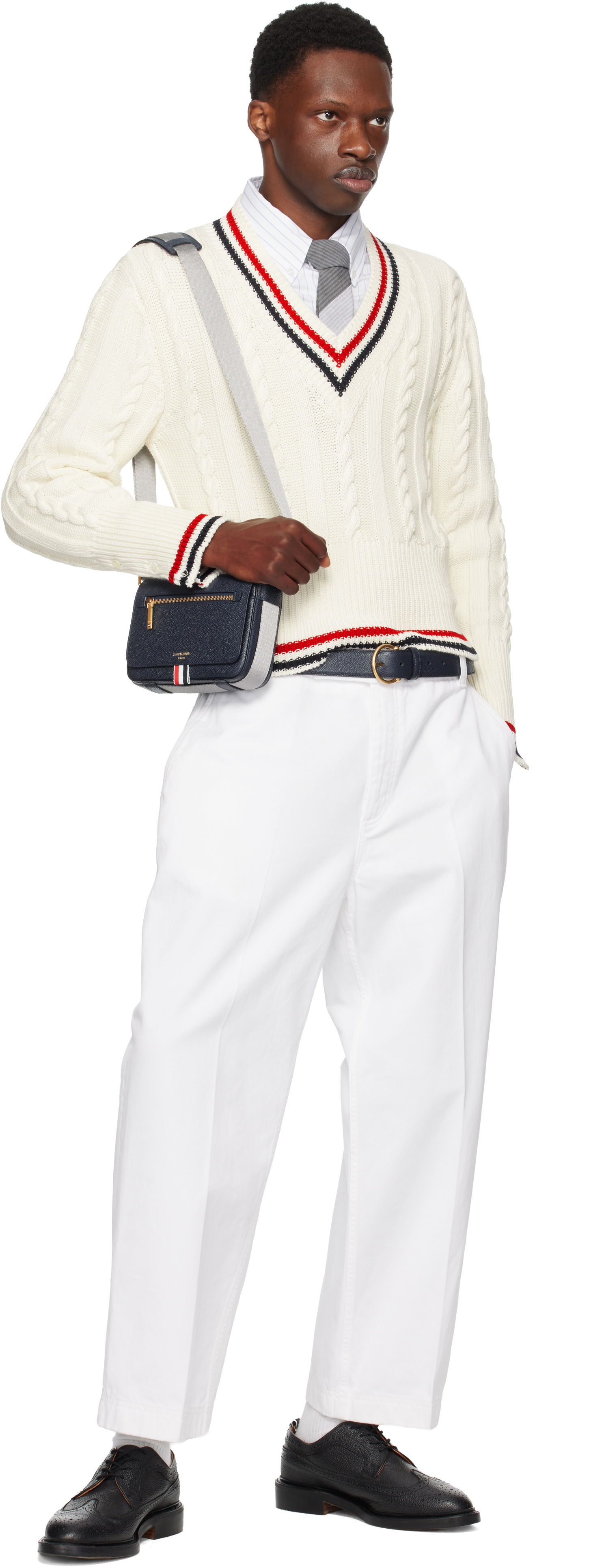 Thom Browne Reporter Bag