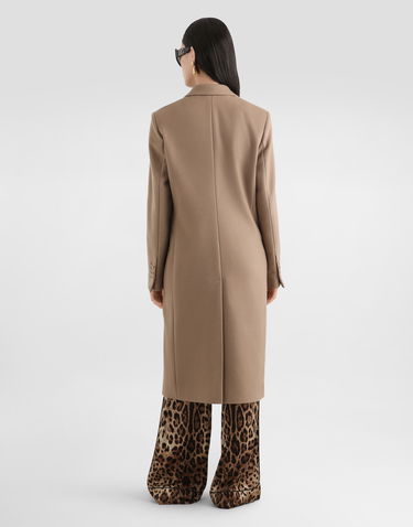Kabáty Dolce & Gabbana Dolce & Gabbana Double-breasted Cashmere Coat Béžová | F0W3BTFU2D1M2006, 2