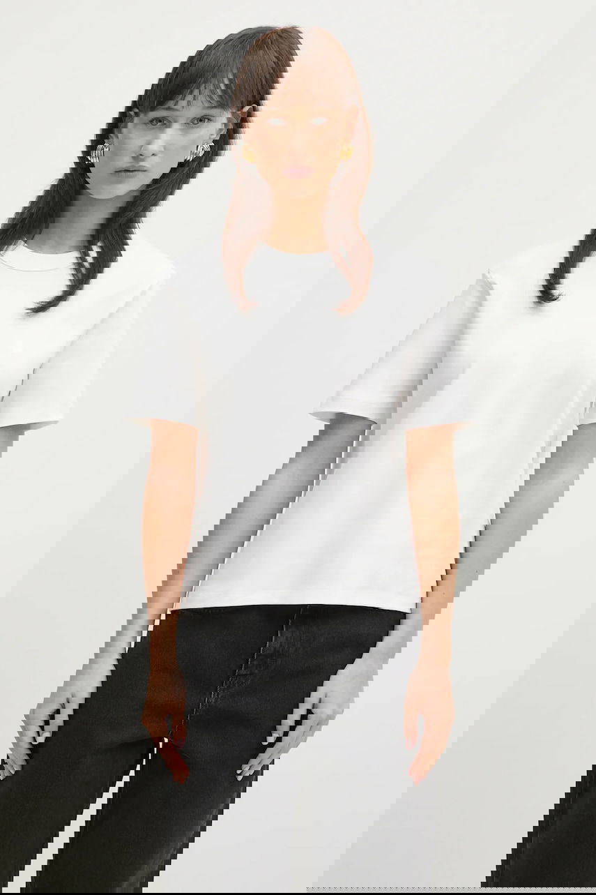 Tričko Carhartt WIP Carhartt WIP Luca Short Sleeve T-Shirt Biela | I034633.02XX, 0