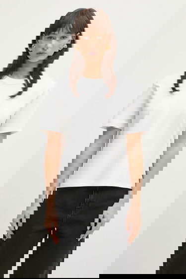 Tričko Carhartt WIP Carhartt WIP Luca Short Sleeve T-Shirt Biela | I034633.02XX, 0