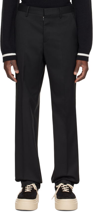 Nohavice Maison Margiela MM6 Maison Margiela Creased Trousers Čierna | SH0KA0035 M35227, 0