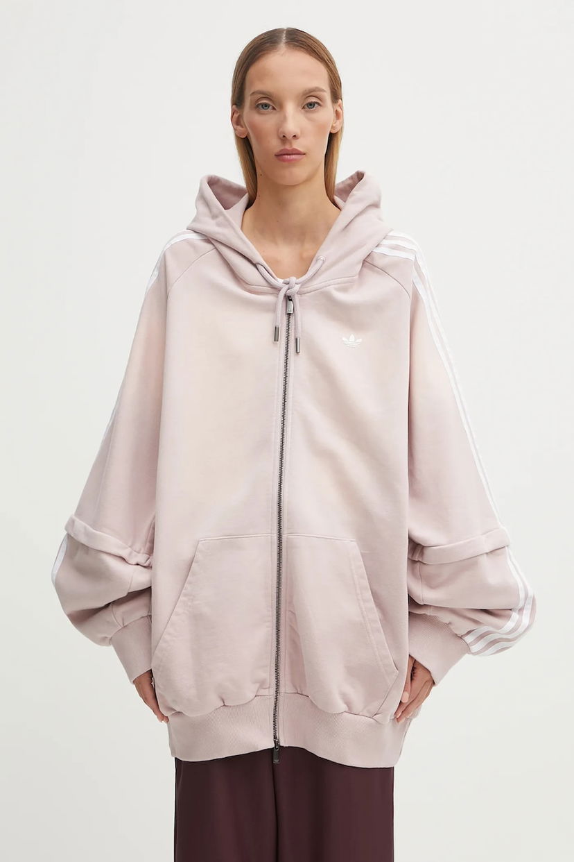 Mikina adidas Originals adidas Originals Oversized Hoodie Ružová | KE9804