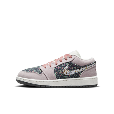 Tenisky a topánky Jordan Air Jordan 1 Low SE "Canvas Floral" GS Ružová | FJ3445-001, 0