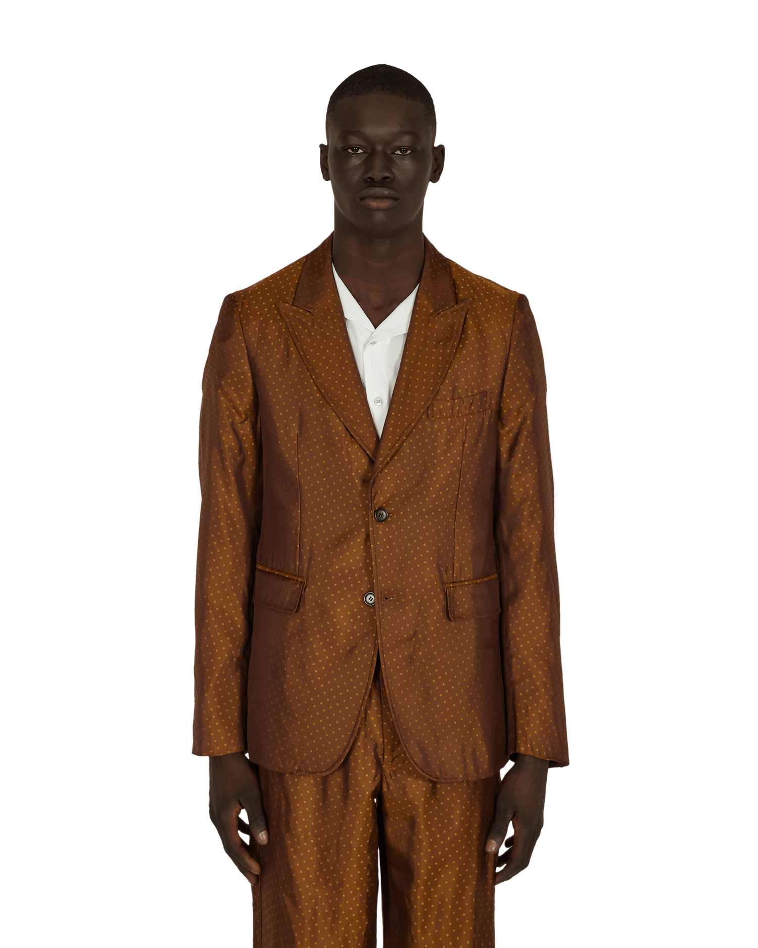 Kabáty Comme des Garçons Dot Coat Hnedá | FG-J004-SS21 3, 1