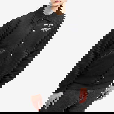 Bunda Fucking Awesome Korea Bar Varsity Jacket Čierna | FA1982-BLK, 2