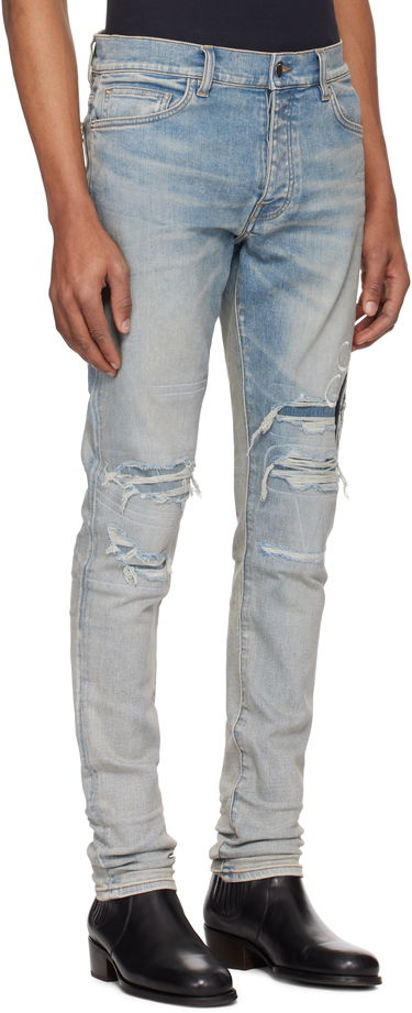 Džínsy AMIRI AMIRI MA Music Note Skinny Jeans Modrá | AMDNSY1139, 1