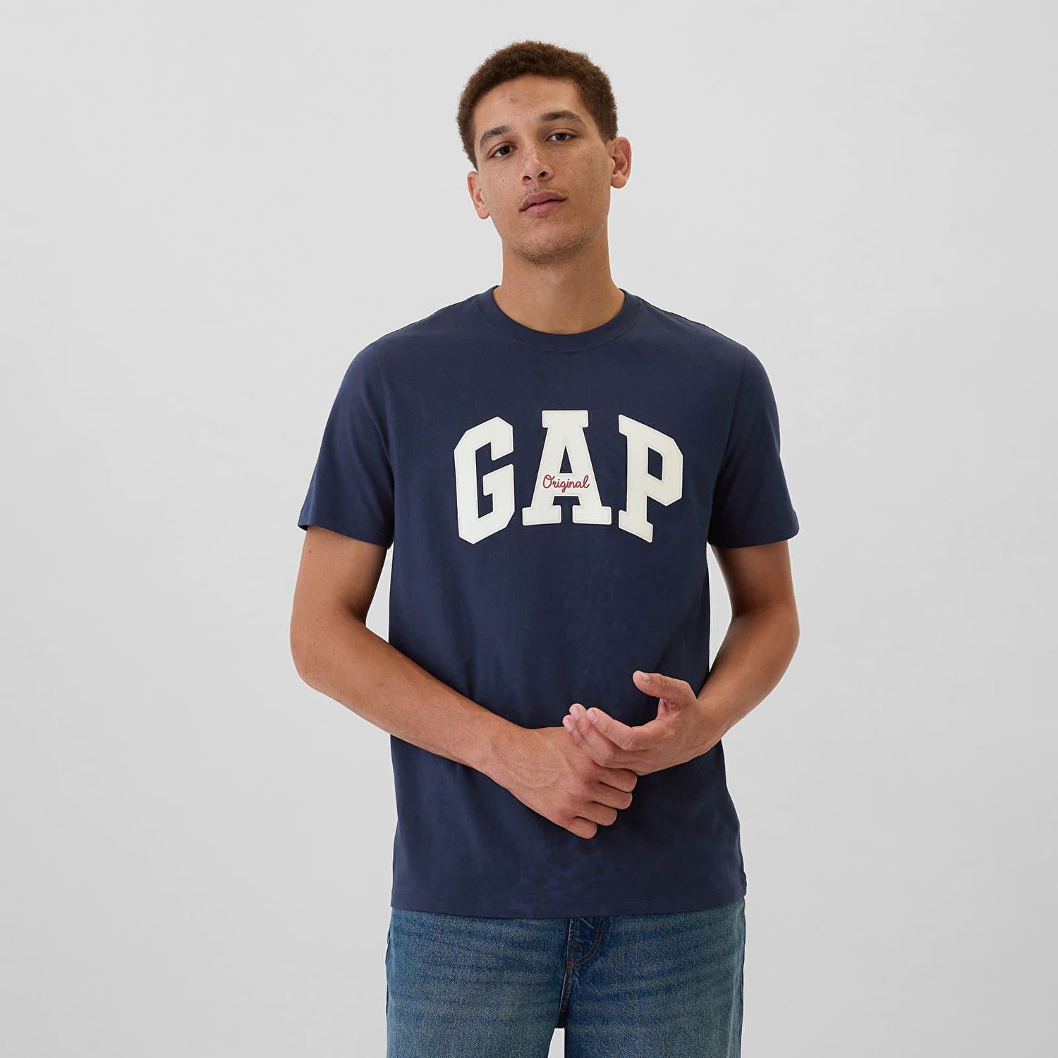 Tričko GAP T-shirt Logo Tee Tapestry Navy XS Navy | 542246-02, 0